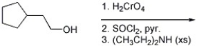 Provide the major organic product of the reaction below.