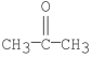 <strong>Which of the following compounds is acetone?</strong> A) B) C) D) E)