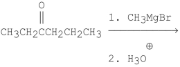 <strong>Which of the following reactions can be used to prepare 3-methyl-3-hexanol, </strong> A) B) C) D)A and B E)A, B, and C
