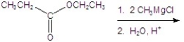Give the organic products for the reaction.