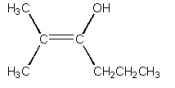 Use an asterisk to indicate the most electron-rich carbon in the molecule below.