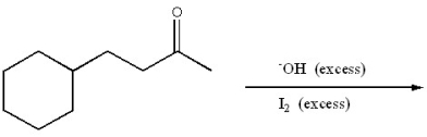 Provide the major organic product of the following.