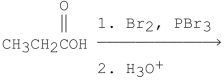 <strong>Which is the major organic product from the following reaction? </strong> A) B) C) D) E)