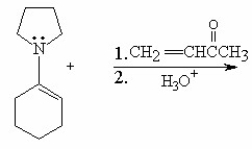 <strong>What is the major organic product from the following reaction? </strong> A)I B)II C)III D)IV E)V