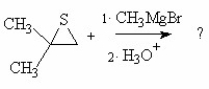 <strong>What is the major product of the following reaction? </strong> A)I B)II C)III D)IV E)V