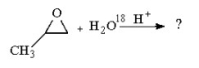 <strong>What is the major product of the following reaction? </strong> A)I B)II C)III D)IV E)V