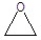 <strong>Identify oxetane.</strong> A) B) C) D) E)