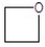 <strong>Identify oxetane.</strong> A) B) C) D) E)