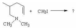 <strong>What is the product of the following reaction? </strong> A)I B)II C)III D)IV E)V