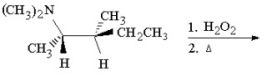 Provide the structure of the major organic product in the reaction below.
