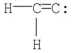 <strong>Which of the following is the most likely electronic structure for C<sub>2</sub>H<sub>2</sub>?</strong> A) B) C) D)H-C C-H E)
