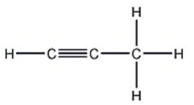 <strong>How many carbon-carbon sigma bonds are in the molecule shown? </strong> A)1 B)2 C)3 D)4