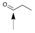 Propanal is a compound detected on the surface of comet 67P by the Philae Lander.How many atoms sp<sup>2 </sup>hybridized atoms are in this molecule?