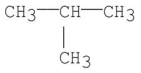 <strong>What is the common name for the following structure? </strong> A)isobutane B)isopropylmethane C)t-Butane D)n-Butane E)sec-Butane