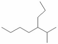 <strong>Give the IUPAC name for the following structure. </strong> A)2-methyl-3-ethylheptane B)3-ethyl-2-methylheptane C)5-Isopropyloctane D)4-Isopropyloctane E)2-methyl-3-propylheptane