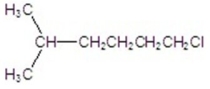 <strong>Provide the IUPAC name of the compound. </strong> A)2-methylheptane B)1-chloro-5-methylhexane C)6-chloro-2-methylhexane D)1,1-dimethyl-5-chloropentane