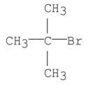<strong>What is the common name for the following structure? </strong> A)isobutyl bromide B)t-Butyl bromide C)neobutyl bromide D)sec-Butyl bromide E)isopropyl methyl bromide