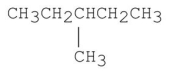 <strong>Which of the following has the lowest boiling point?</strong> A)CH<sub>3</sub>CH<sub>2</sub>CH<sub>2</sub>CH<sub>2</sub>CH<sub>2</sub>CH<sub>3</sub> B) C) D) E)CH<sub>3</sub>CH<sub>2</sub>CH<sub>2</sub>CH<sub>2</sub>CH<sub>2</sub>CH<sub>2</sub>CH<sub>3</sub>