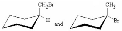 What is the relationship between the structures shown below?