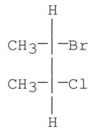 <strong>Which of the following compounds is chiral?</strong> A) B) C) D) E)