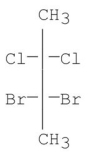 <strong>Which of the following compounds is chiral?</strong> A) B) C) D) E)
