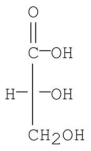 <strong>The configuration of R-(+)-glyceraldehyde is as follows: What is the absolute configuration of (-)-lactic acid? </strong> A)R configuration B)L configuration C)S configuration D)R and S configuration E)D and L configuration