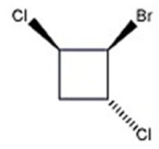 Label the molecule shown as chiral or achiral.  