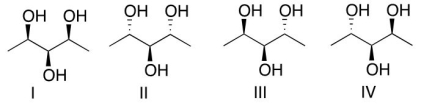 Which of the following molecules will not rotate the plane polarized light?  