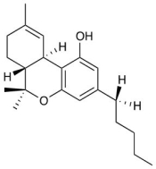 How many stereoisomers exist for this molecule that is the principal psychoactive constituent of marijuana?
