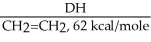 Calculate the enthalpy for the following reaction. H-Cl,103 kcal/mole CH<sub>3</sub>CH<sub>2</sub>-H,101 kcal/mole CH<sub>3</sub>CH<sub>2</sub>-Cl,85 kcal/mole
