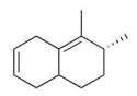 How many degrees of unsaturation are present in this molecule?