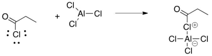 Indicate the electrophile and nucleophile in the chemical reaction?  