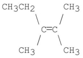<strong>Which of the following alkenes reacts with HCl at the slowest rate?</strong> A) B) C) D) E)