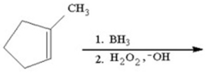 Draw the major organic product generated in the reaction below.  