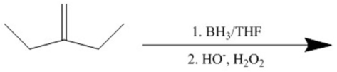 Provide the structure of the major organic product in the reaction below.