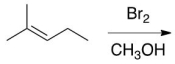 Show all the stereoisomeric products of the following reaction.  
