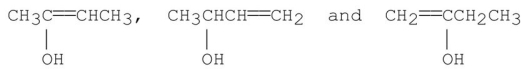 <strong>Which of the following are enol forms of 2-butanone? </strong> A) B) C) D) E)