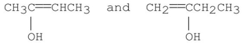 <strong>Which of the following are enol forms of 2-butanone? </strong> A) B) C) D) E)
