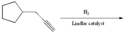 Provide the structure of the major organic product of the following reaction.