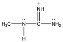 Draw the important resonance contributing forms for the structure shown below.