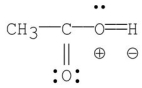 <strong>Which of the following is the most stable resonance contributor to acetic acid? </strong> A) B) C) D) E)