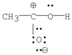 <strong>Which of the following is the most stable resonance contributor to acetic acid? </strong> A) B) C) D) E)