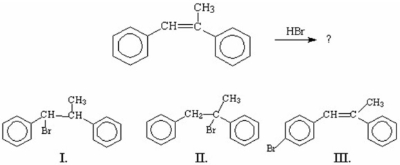Which of the following is/are the major product(s)of the following reaction?