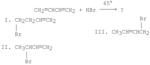 What is/are the product(s)from the following reaction?  