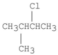<strong>Which of the following alkyl halides gives the slowest S<sub>N</sub>2 reaction?</strong> A)CH<sub>3</sub>CH<sub>2</sub>Cl B) C) D) E)