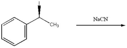Provide the structure of the major organic product of the following reaction.