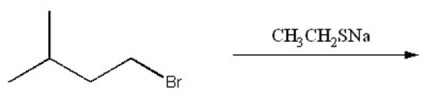 Provide the structure of the major organic product of the following reaction.