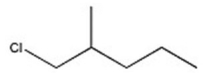 <strong>Which halide reacts most rapidly via an S<sub>N</sub>2 mechanism?</strong> A) B) C) D) E)