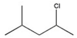 <strong>Which halide reacts most rapidly via an S<sub>N</sub>2 mechanism?</strong> A) B) C) D) E)