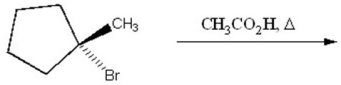 Provide the structure of the major organic product of the following reaction.